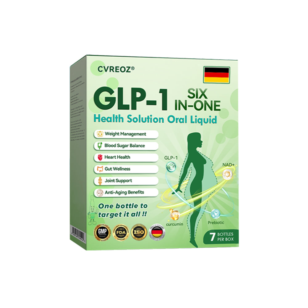 🏆Offizieller Shop | CVREOZ®👉 DE GLP-1 Sechs-in-Eins-Gesundheitslösung zum Einnehmen (nur einmal täglich, sichtbare Veränderungen in 7 Tagen‼️) Bei Fettleibigkeit, Herz-Kreislauf-Gesundheit, Diabetes, Schlafapnoe, Darmgesundheit, Gelenkproblemen und mehr